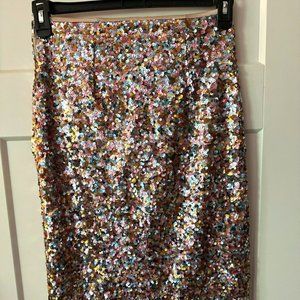 ASTR The Label Sequin Skirt